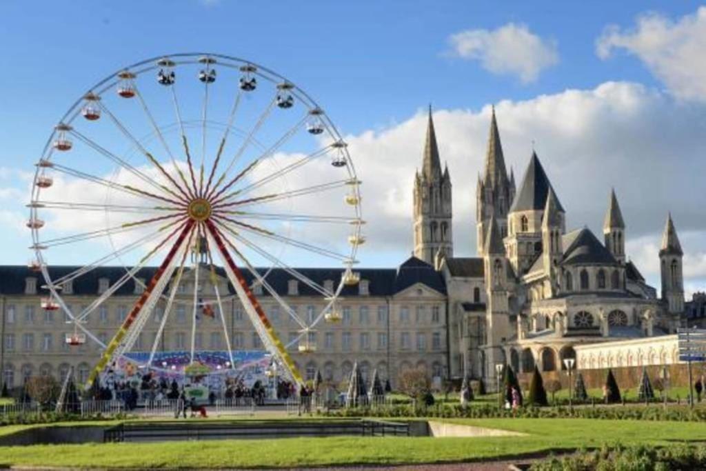 Appt Premium Centre Chateau Terrasse 2 Chambres 6P Vue Exceptionnelle Caen Exterior foto